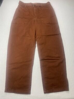 Universal Thread Straight Leg Jeans in Rust Brown
